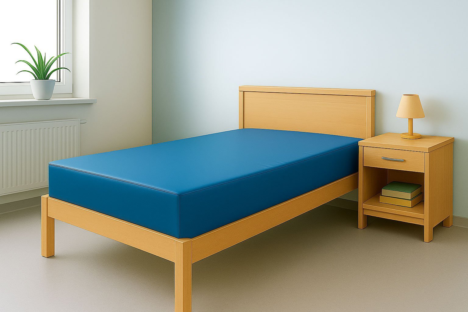 Institutional waterproof mattress